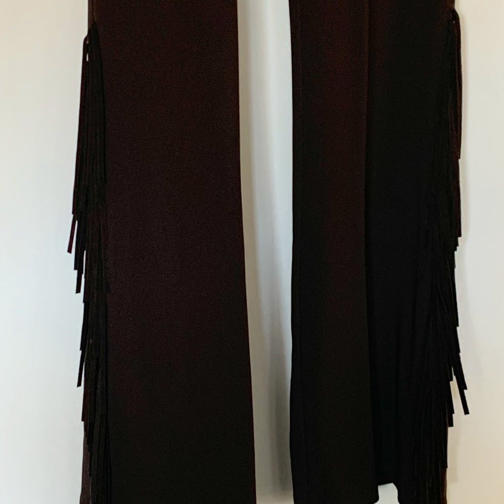 Western fringe pants